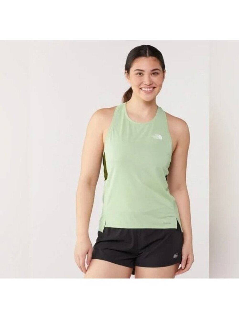 The North Face Sunriser Tank Top‎ Misty Sage Large NWT